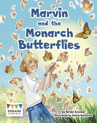 Book cover for Marvin and the Monarch Butterflies