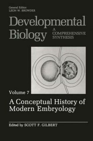 Cover of A Conceptual History of Modern Embryology