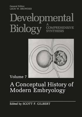 Book cover for A Conceptual History of Modern Embryology