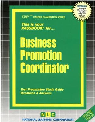 Book cover for Business Promotion Coordinator