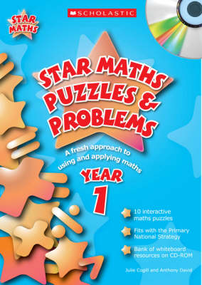 Book cover for Star Maths Puzzles and Problems Year 1