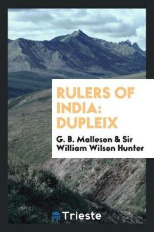 Cover of Rulers of India