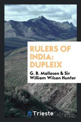 Book cover for Rulers of India