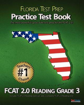 Book cover for Florida Test Prep Practice Test Book Fcat 2.0 Reading Grade 3