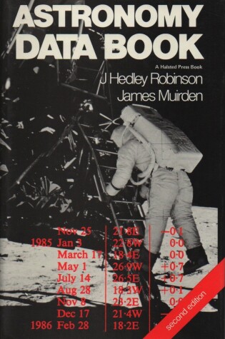 Cover of Robinson: *Astronomy* Data Book 2ed