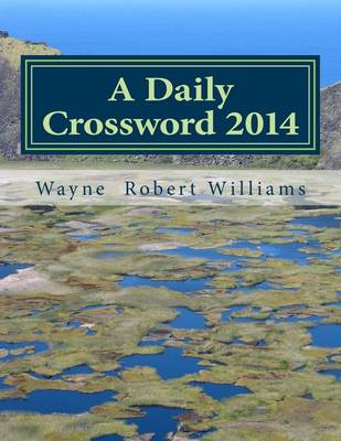 Book cover for A Daily Crossword 2014