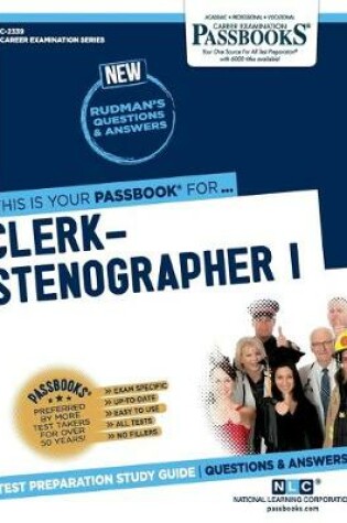 Cover of Clerk-Stenographer I (C-2339)