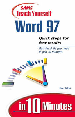 Book cover for Sams Teach Yourself Word 97 in 10 Minutes
