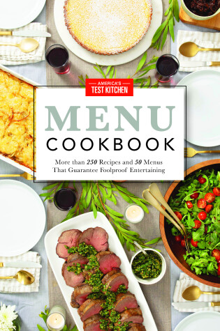 Cover of America's Test Kitchen Menu Cookbook