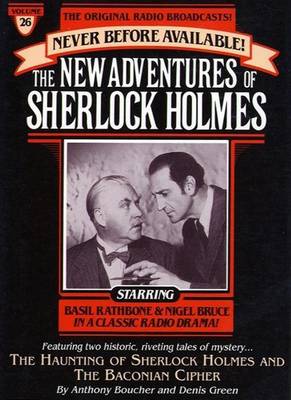 Book cover for The Haunting of Sherlock Holmes and Baconian Cipher