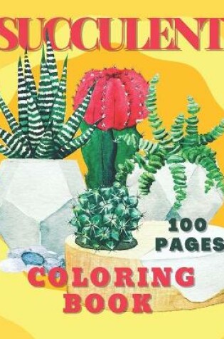 Cover of Succulent Coloring Book