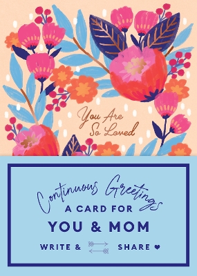 Book cover for Continuous Greetings: A Card for You and Mom