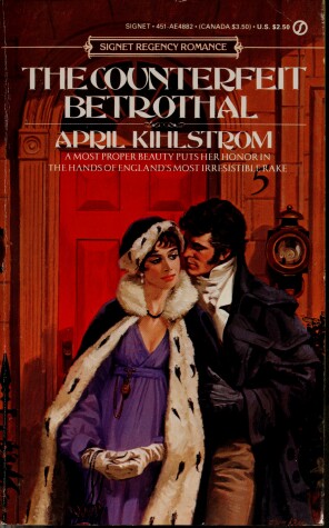 Book cover for Kihlstrom April : Counterfeit Betrothal