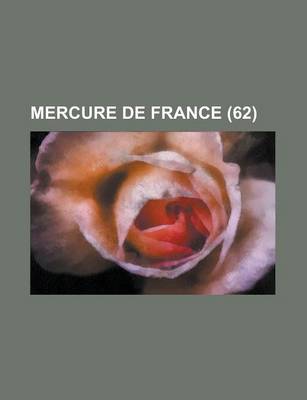 Book cover for Mercure de France (62)