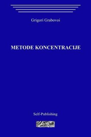 Cover of Metode Koncentracije