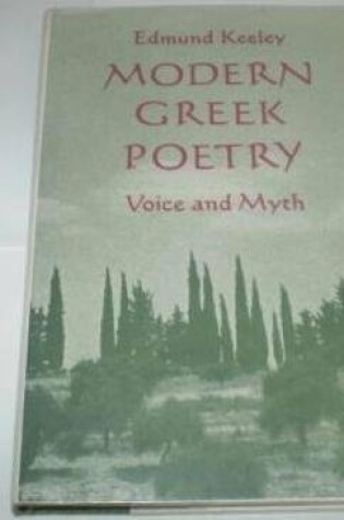 Cover of Modern Greek Poetry