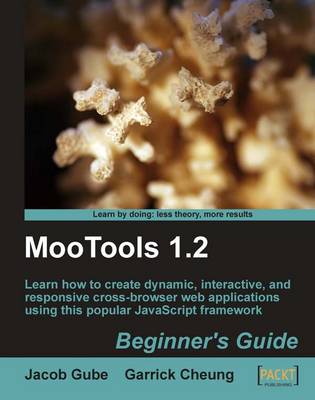 Book cover for MooTools 1.2 Beginner's Guide