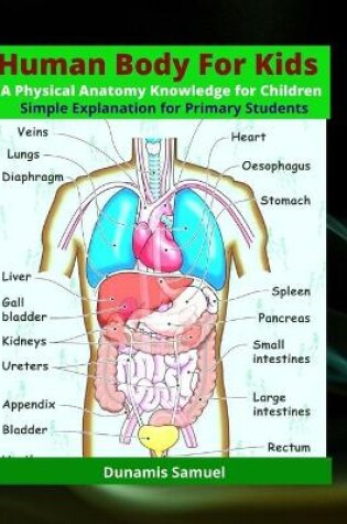 Cover of HUMAN BODY FOR KIDS - A Physical Anatomy Knowledge for Children (Colored Print)