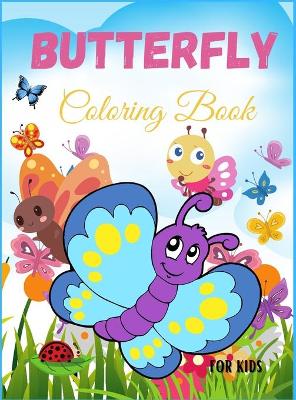 Book cover for Butterfly Coloring Book for Kids