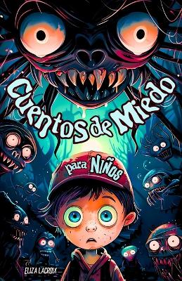 Book cover for Cuentos de Miedo con Arañas para Niños