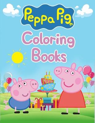 Book cover for Peppa Pig Coloring Books