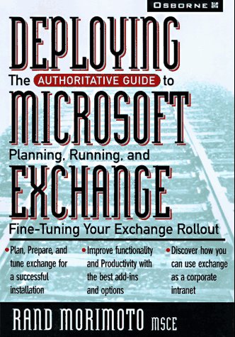 Book cover for Deploying Microsoft Exchange Server