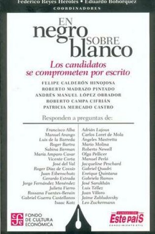 Cover of En Negro Sobre Blanco