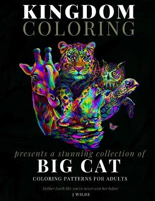 Book cover for A Collection of Big Cat Coloring Patterns for Adults