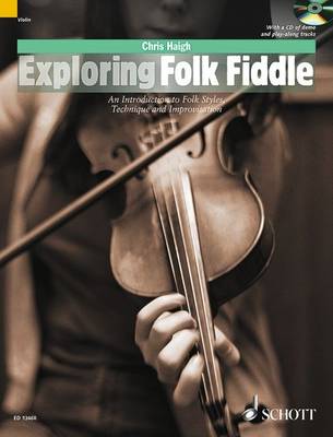 Book cover for Exploring Folk Fiddle