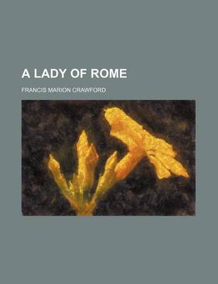 Book cover for A Lady of Rome