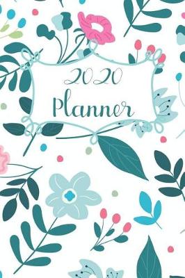 Book cover for 2020 Planner Gorgeous Floral Cover