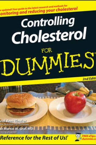 Cover of Controlling Cholesterol For Dummies