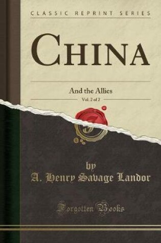 Cover of China, Vol. 2 of 2