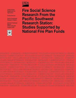Book cover for Fire Social Science Research From the Pacifc Southwest Research Station