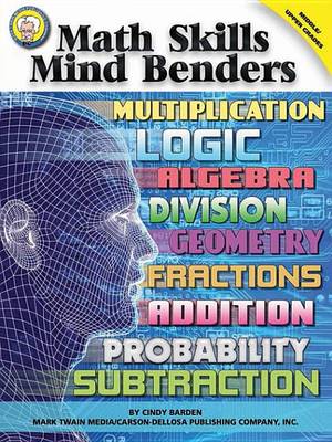 Book cover for Math Skills Mind Benders, Grades 6 - 12