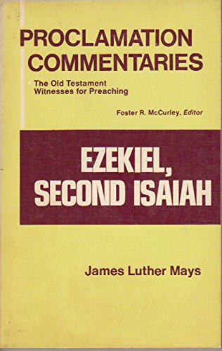 Book cover for Ezekiel, Second Isaiah