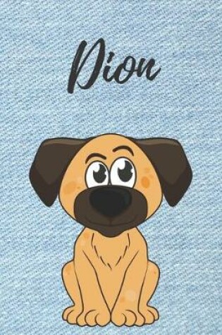 Cover of Malbuch Kinder Hunde / Tagebuch / Notizbuch / Journal / DIN A5 / Geschenk Dion