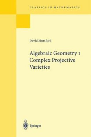 Cover of Algebraic Geometry
