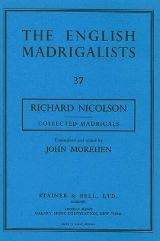 Cover of English Madrigalists