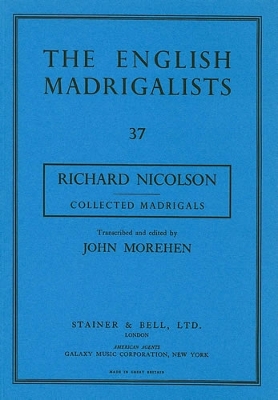 Book cover for English Madrigalists