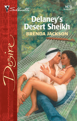 Book cover for Delaney's Desert Sheikh