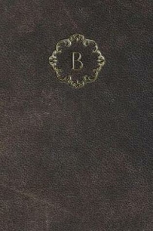 Cover of Monogram "b" Any Day Planner Journal