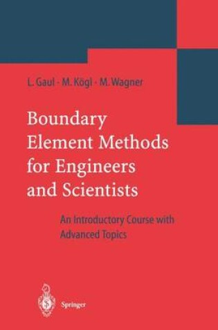 Cover of Boundary Element Methods for Engineers and Scientists