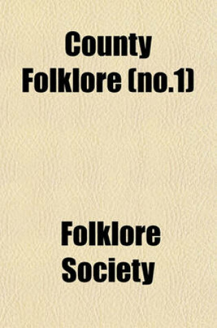 Cover of County Folklore (No.1)