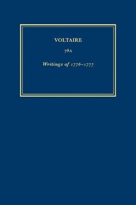 Book cover for Complete Works of Voltaire 78A