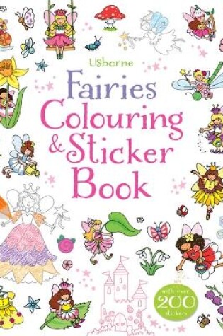 Cover of Fairies Sticker & Colouring Book