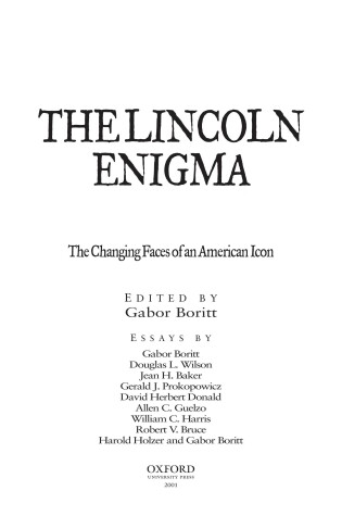 Cover of The Lincoln Enigma