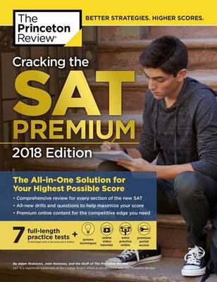 Cover of Cracking the SAT Premium Edition with 7 Practice Tests