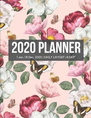 Book cover for 2020 Floral Planner