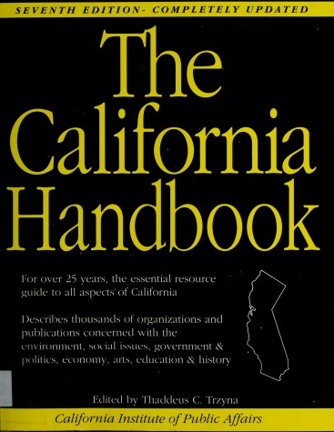 Book cover for The California Handbook